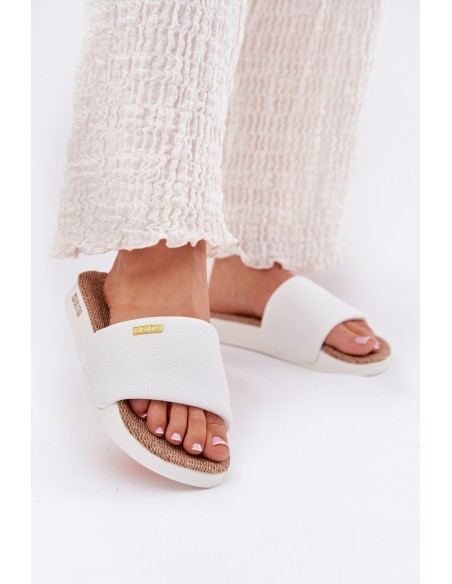 Ladies Slippers Big Star RR274A103 White