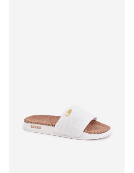 Ladies Slippers Big Star RR274A103 White