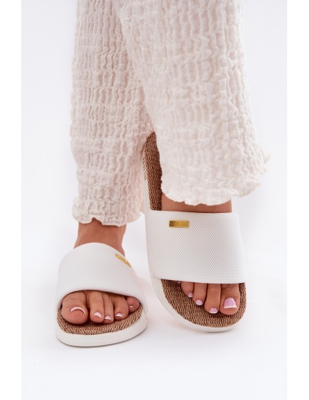 Ladies Slippers Big Star RR274A103 White