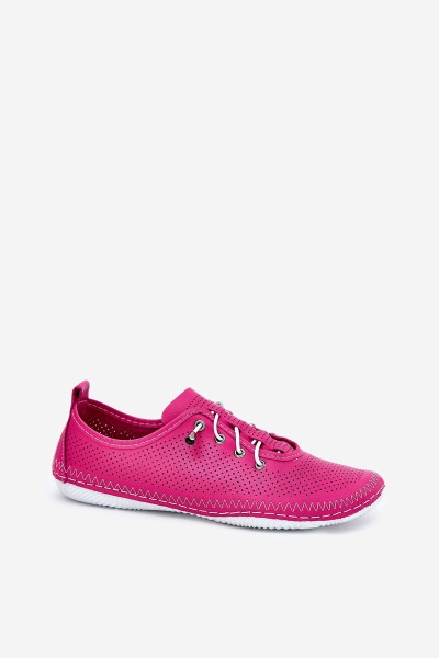Ladies Leather Shoes Made Of Natural Leather Artiker 54C0830 Pink 2