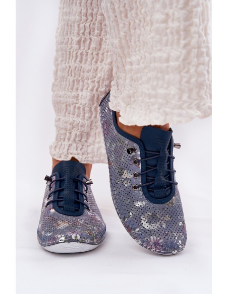 Moteriški odiniai derbio batai iš natūralios odos