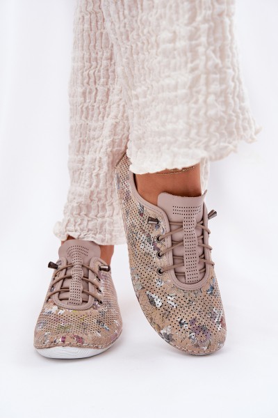 Moteriški odiniai raštuoti loaferiai