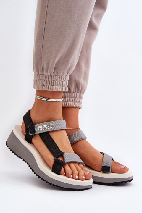 Moteriškos platforminės ir pleištinės basutės Big Star