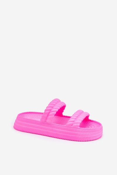 Foam Lightweight Women's Sandals On Platform S.Barski ZK51-001 Fuchsia 2