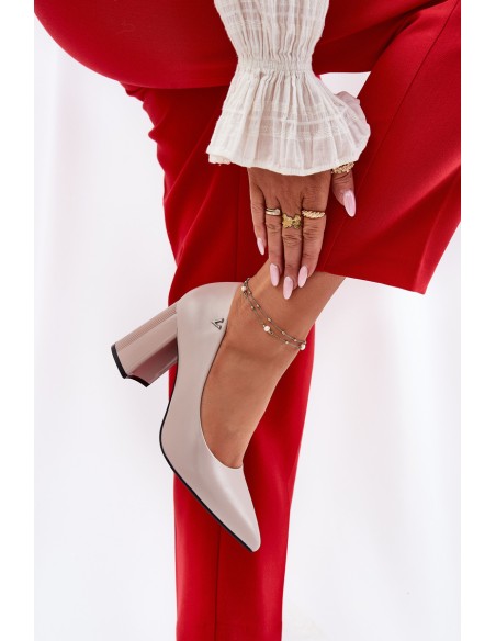 Elegant Heels On A Heel Vinceza 62220 Gray