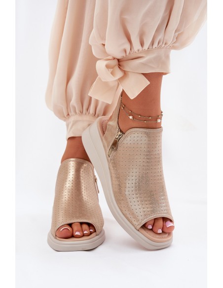 Women's Wedge Sandals Gold Mevinette