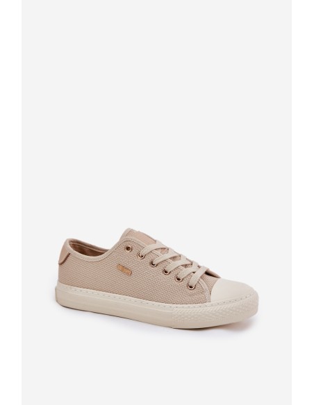 Women's Fabric Sneakers Big Star RR274767 Beige