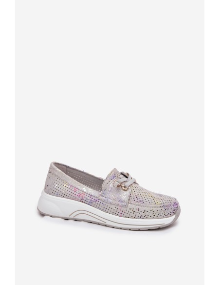 Zomšiniai batai, pagaminti iš natūralios odos