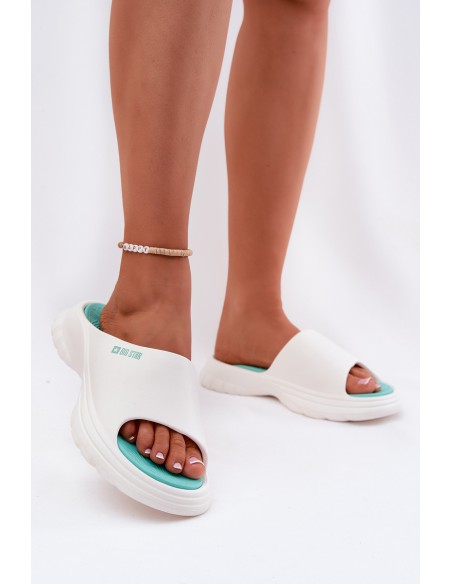 Foam Women's Slippers Big Star RR274A586 White