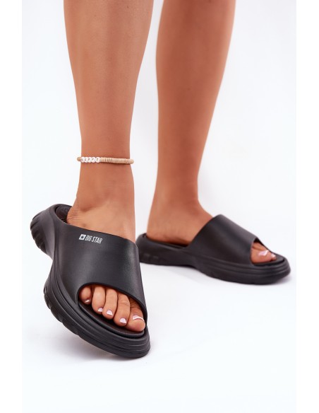 Women's Foam Slippers Big Star RR274A577 Black