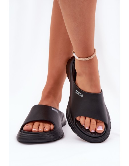 Women's Foam Slippers Big Star RR274A577 Black
