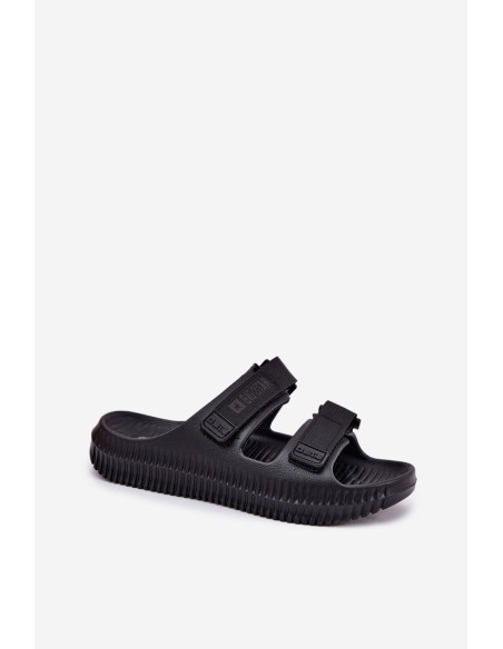 Women Foam Slippers With Velcro Big Star RR274A527 Black