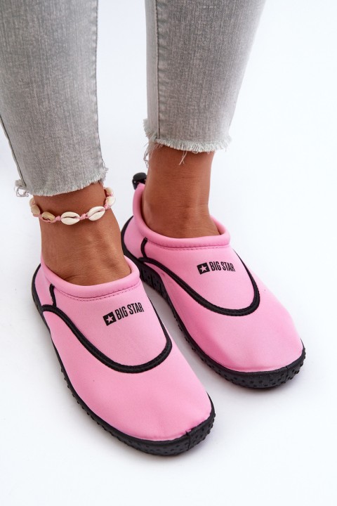 Women's Water Shoes Pink Big Star NN274A800