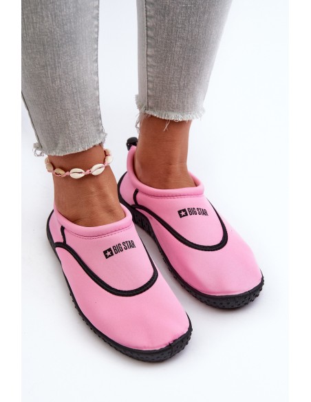 Women's Water Shoes Pink Big Star NN274A800