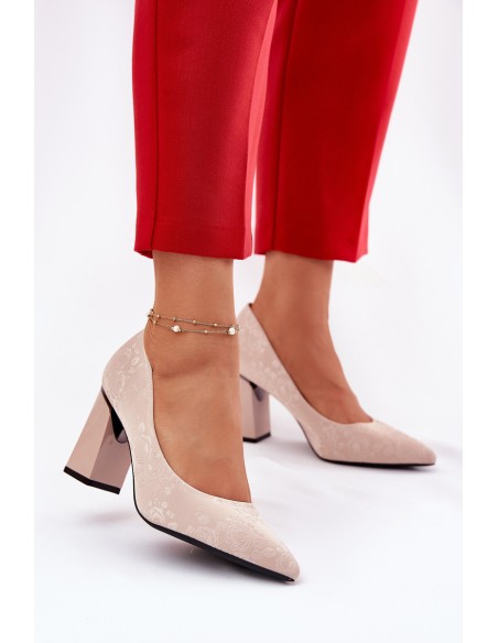 Elegantiški aukštakulniai rožinės spalvos