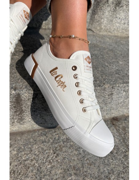 Women's Canvas Sneakers Lee Cooper LCW-25-31-3428L White
