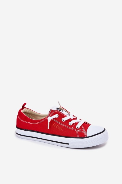 Women's Fabric Sneakers Lee Cooper LCW-25-02-3298L Red 2