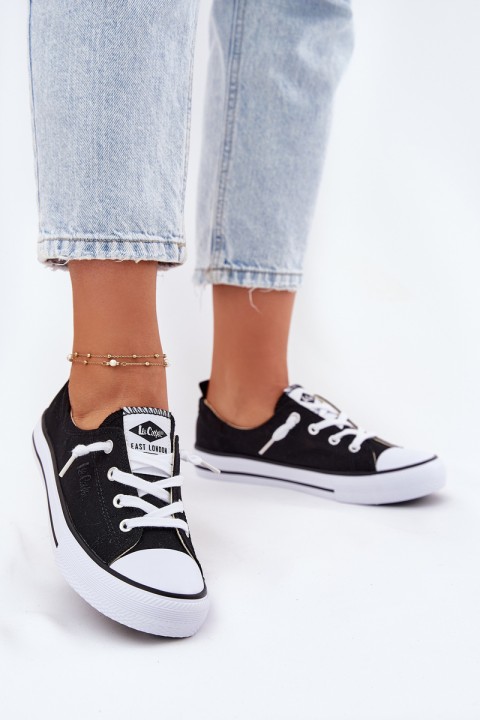 Ladies Fabric Sneakers Lee Cooper LCW-25-02-3299L Black