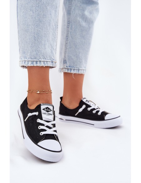 Ladies Fabric Sneakers Lee Cooper LCW-25-02-3299L Black