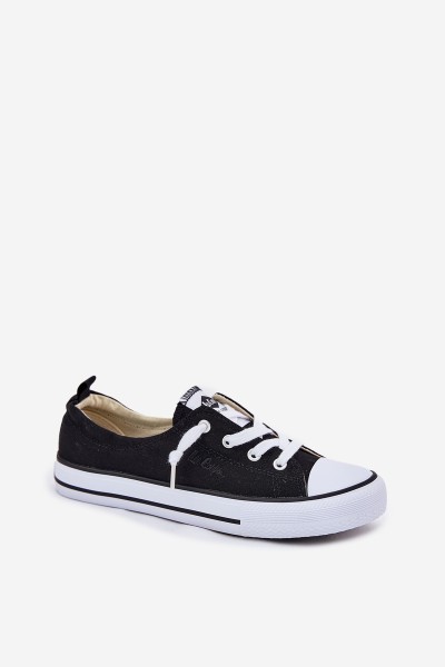 Ladies Fabric Sneakers Lee Cooper LCW-25-02-3299L Black 2