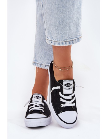 Ladies Fabric Sneakers Lee Cooper LCW-25-02-3299L Black
