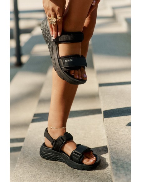 Sporty Sandals Women On Platform Big Star RR274A077 Black