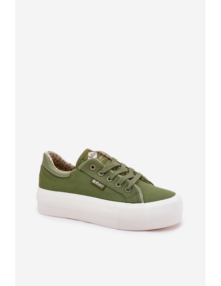 Women's Platform Sneakers Lee Cooper LCW-25-31-3449L Green