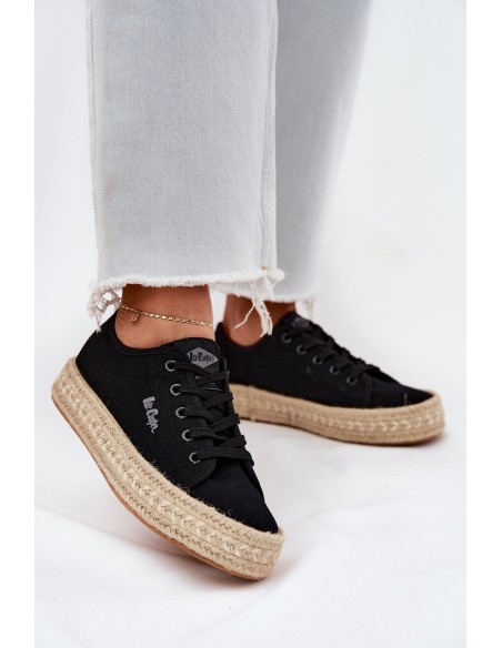 Moteriški sportbačiai su pynėmis juodi