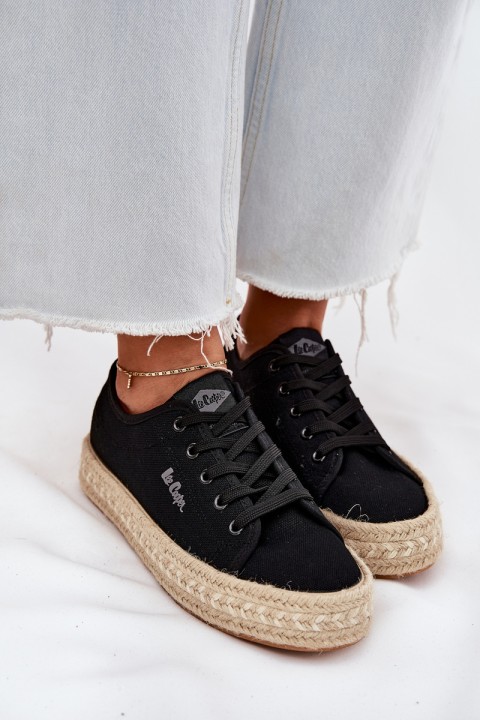 Moteriški sportbačiai su pynėmis juodi