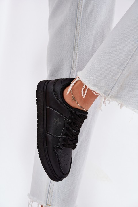 Ladies Sneakers Big Star RR274A242 HI-POLY SYSTEM Black