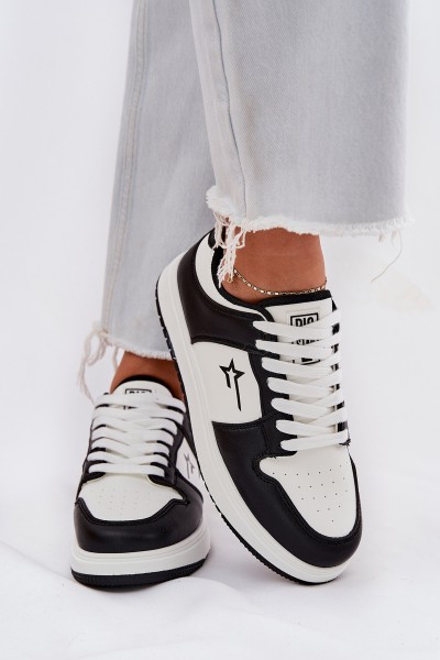 Moteriški sportbačiai Big Star baltai juodi