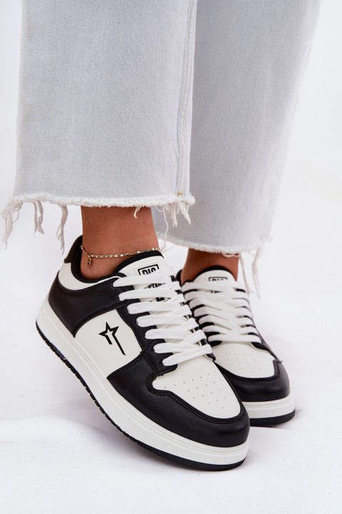 Moteriški sportbačiai Big Star baltai juodi