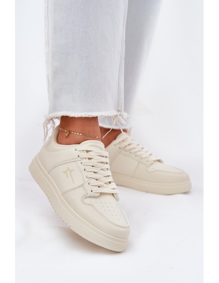 Ladies Sneakers Big Star RR274A243 HI-POLY SYSTEM Beige