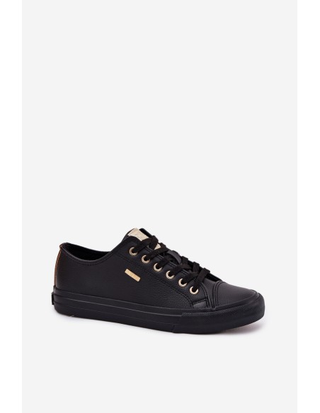 Women's Sneakers From Eco Leather Big Star RR274749 Black