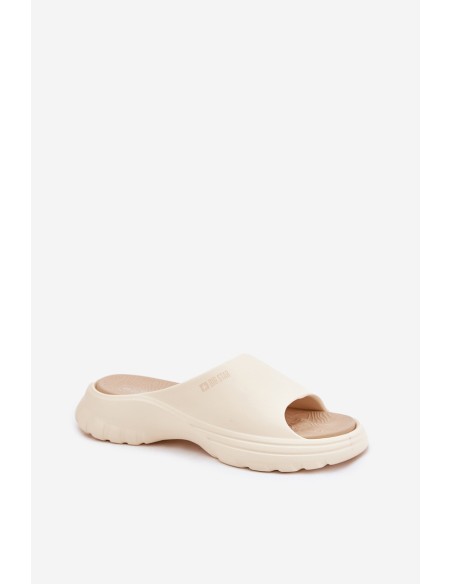 Ladies Foam Sandals Big Star RR274A579 Beige