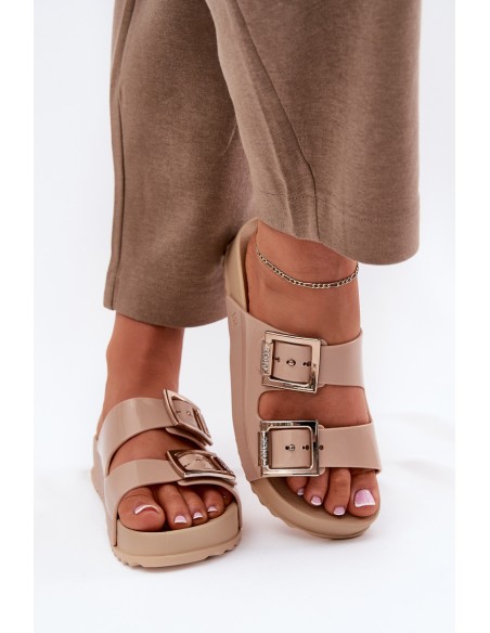 Women's Smooth Scented Slippers ZAXY Beige NN285092