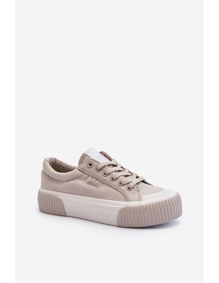Women's sneakers on a thick sole Lee Cooper LCW-24-31-2178 Grey
