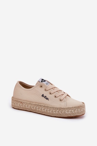 Moteriški sportbačiai su pynėmis Lee Cooper LCW-25-44-3215 Beige 2