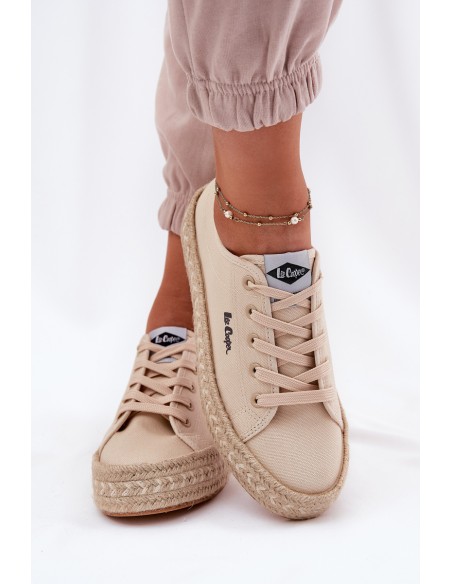 Moteriški sportbačiai su pynėmis Lee Cooper LCW-25-44-3215 Beige