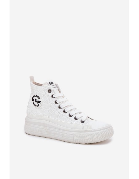 Women's Platform Sneakers Lee Cooper LCW-25-44-3209L White