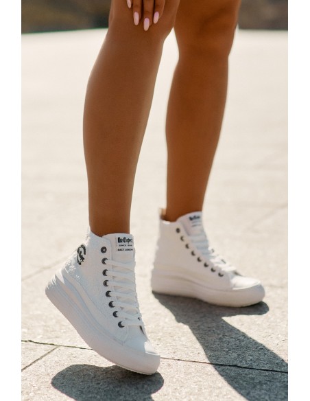 Women's Platform Sneakers Lee Cooper LCW-25-44-3209L White