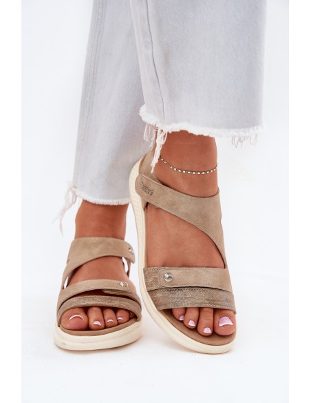 Women's Wedge Sandals Beige Maroriella