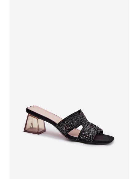 Women's Heeled Sandals Vinceza 62230 Black