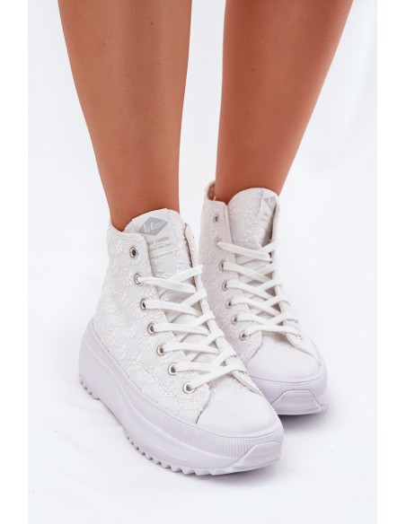 High Women's Sneakers Lee Cooper LCW-25-31-3461L White
