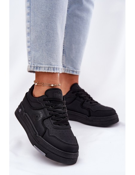 Low Women's Sneakers Big Star RR274A311 HI-POLY SYSTEM Black