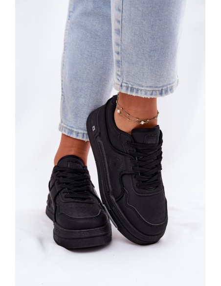 Low Women's Sneakers Big Star RR274A311 HI-POLY SYSTEM Black