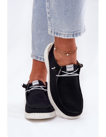 Lightweight Fabric Women's Shoes McKeylor 96116 Black