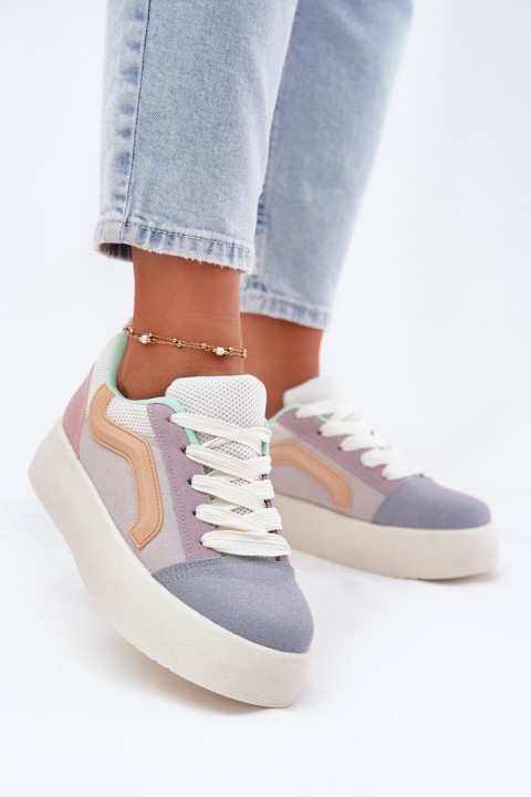 Womens Platform Sneakers Multicolor Tellnira