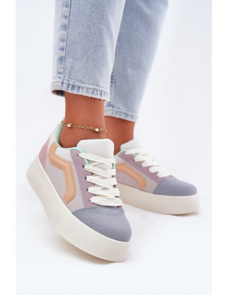Womens Platform Sneakers Multicolor Tellnira