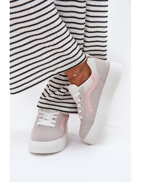 Women's Platform Sneakers Grey Tellnira